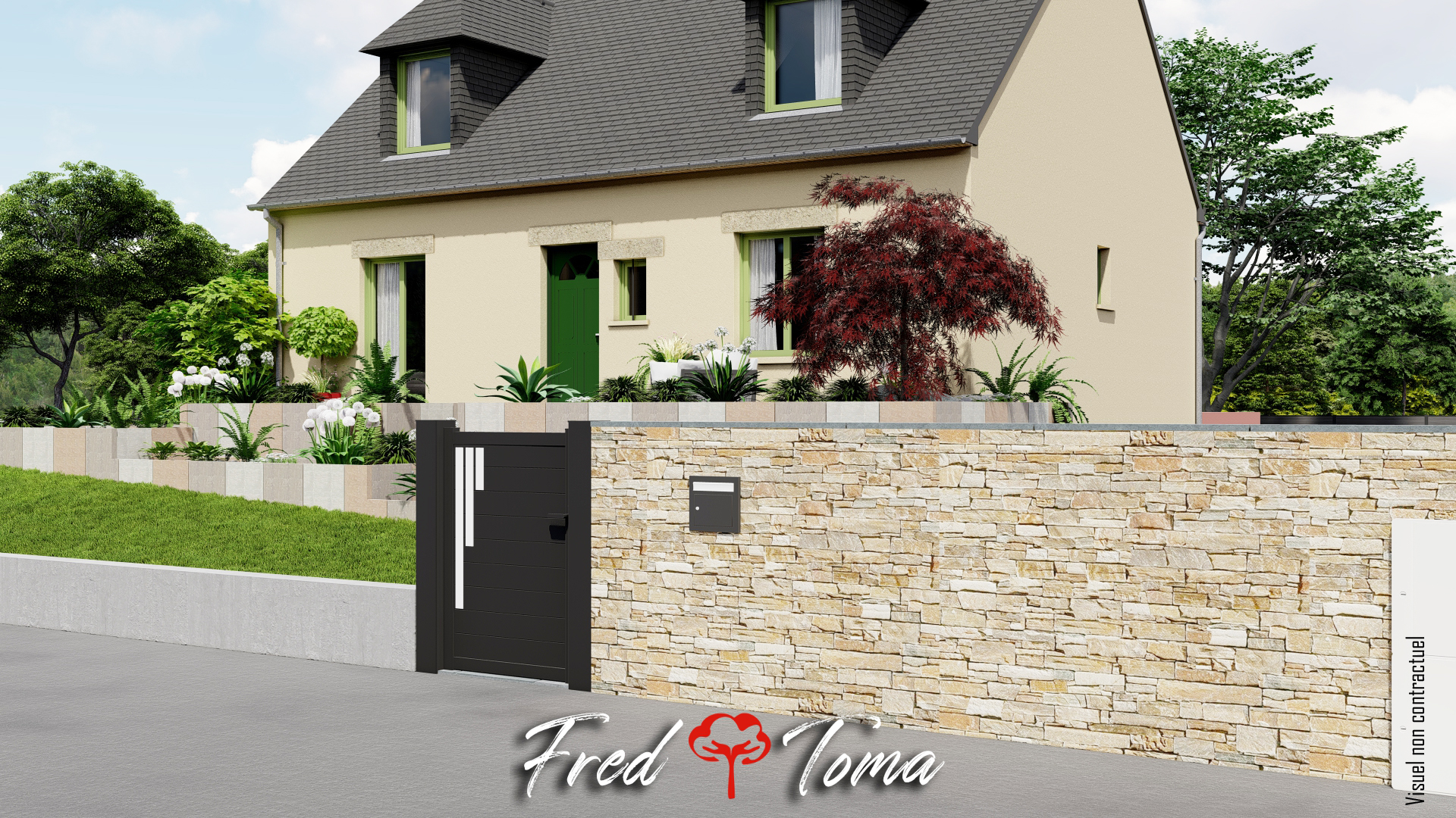 Fred Toma Amenagements Exterieurs A La Chapelle Des Fougeretz PACK PHOTO 11