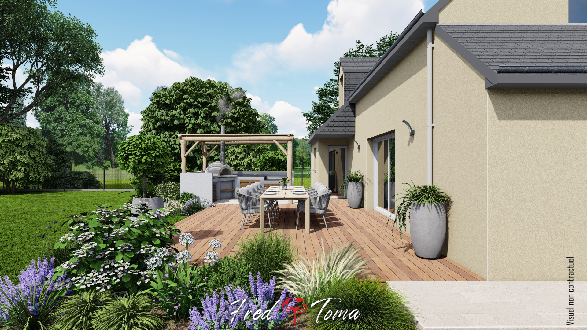 Fred Toma Amenagements Exterieurs A La Chapelle Des Fougeretz PACK PHOTO 12