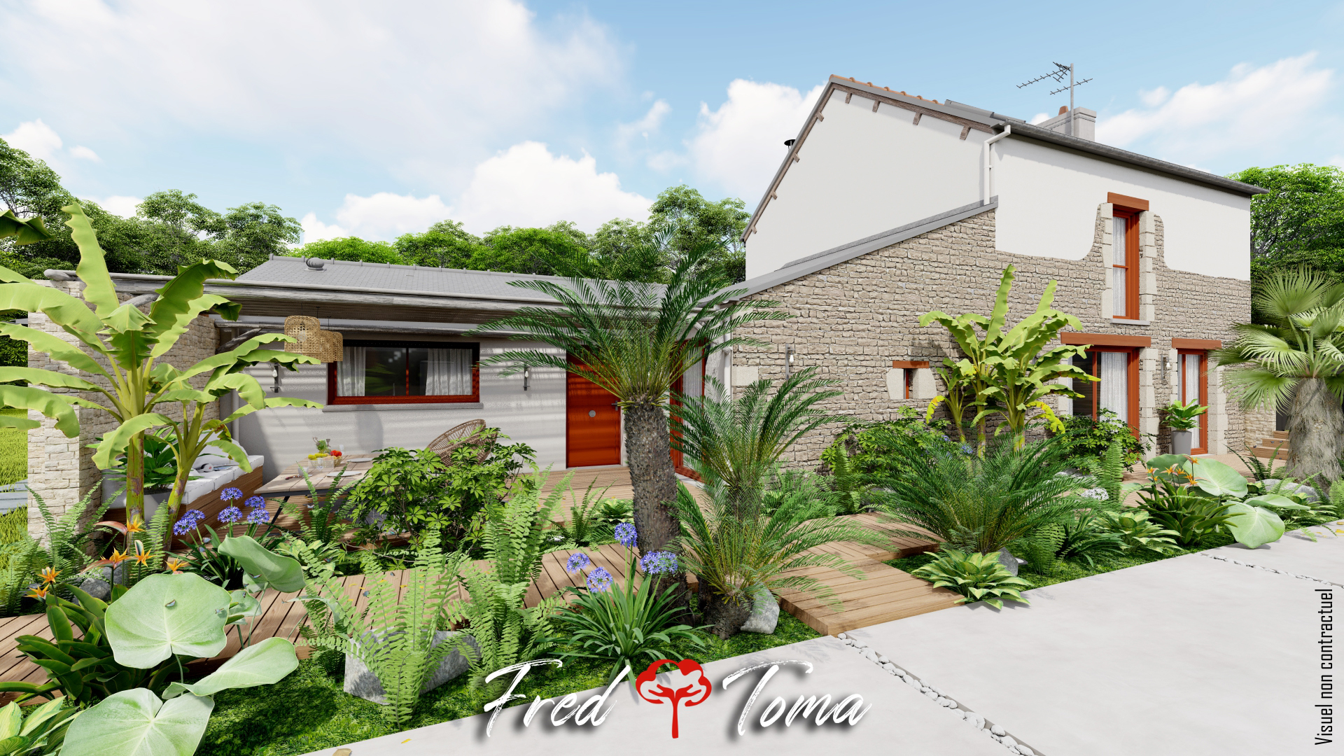 Fred Toma Amenagements Exterieurs A La Chapelle Des Fougeretz PACK PHOTO 8